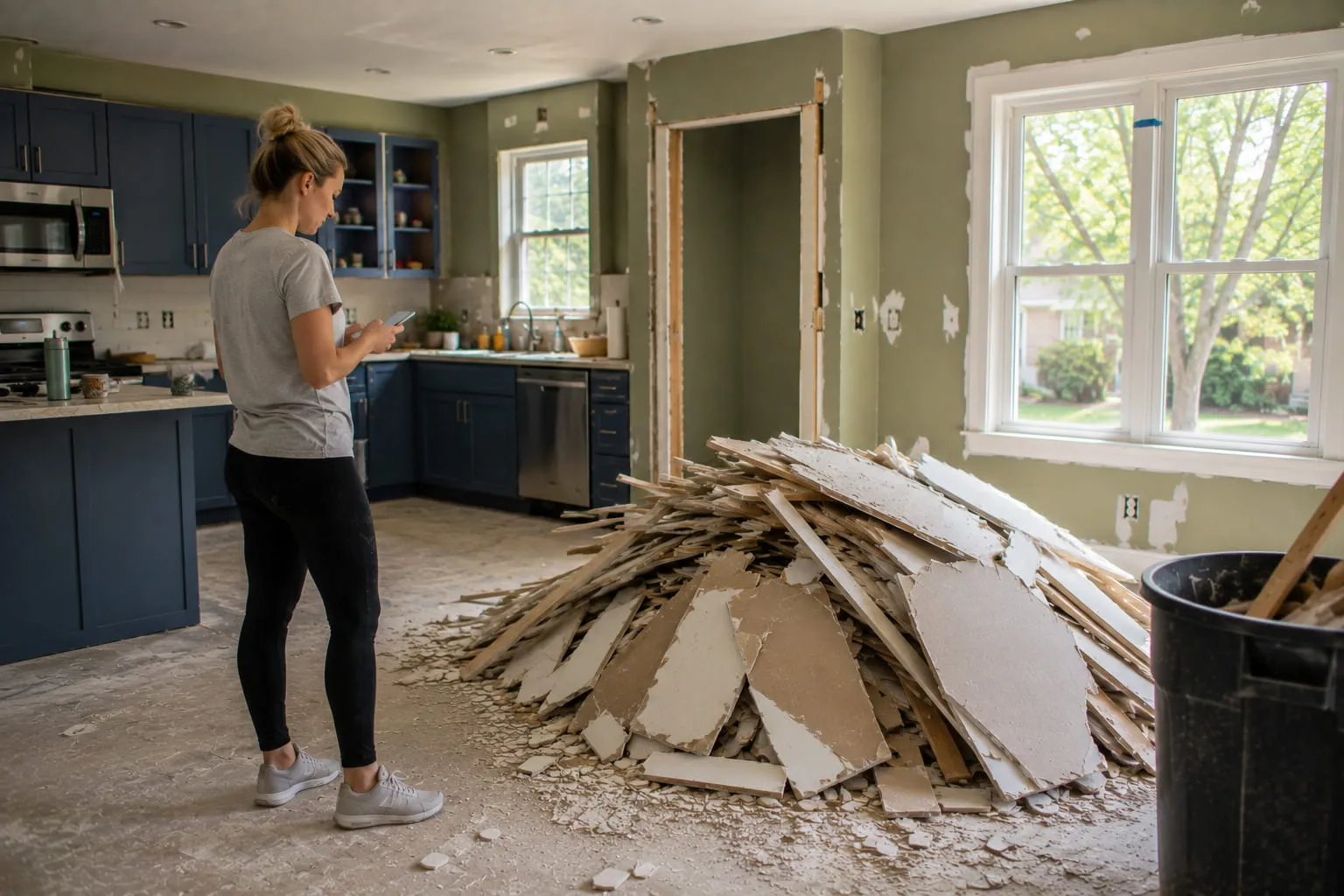 Kitchen cleanup